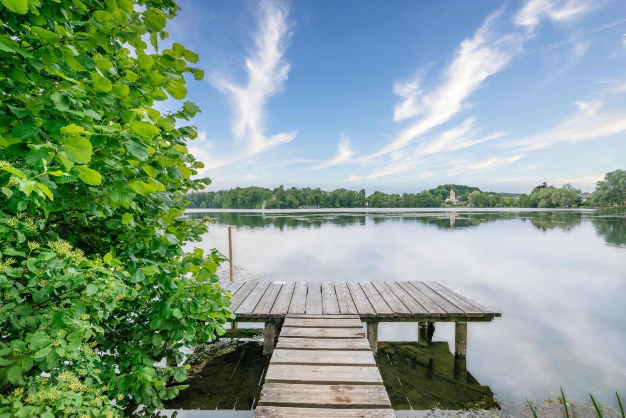 Sopherl Am See - Fruehstueck Auf Der Seeterrasse, Sehr Ruhig Und Wunderschoen Am See, 3 Minuten Nach Oberpfaffenhofen, Viele Radtouren, Restaurants & Cafes In Der Umgebung Weßling Εξωτερικό φωτογραφία